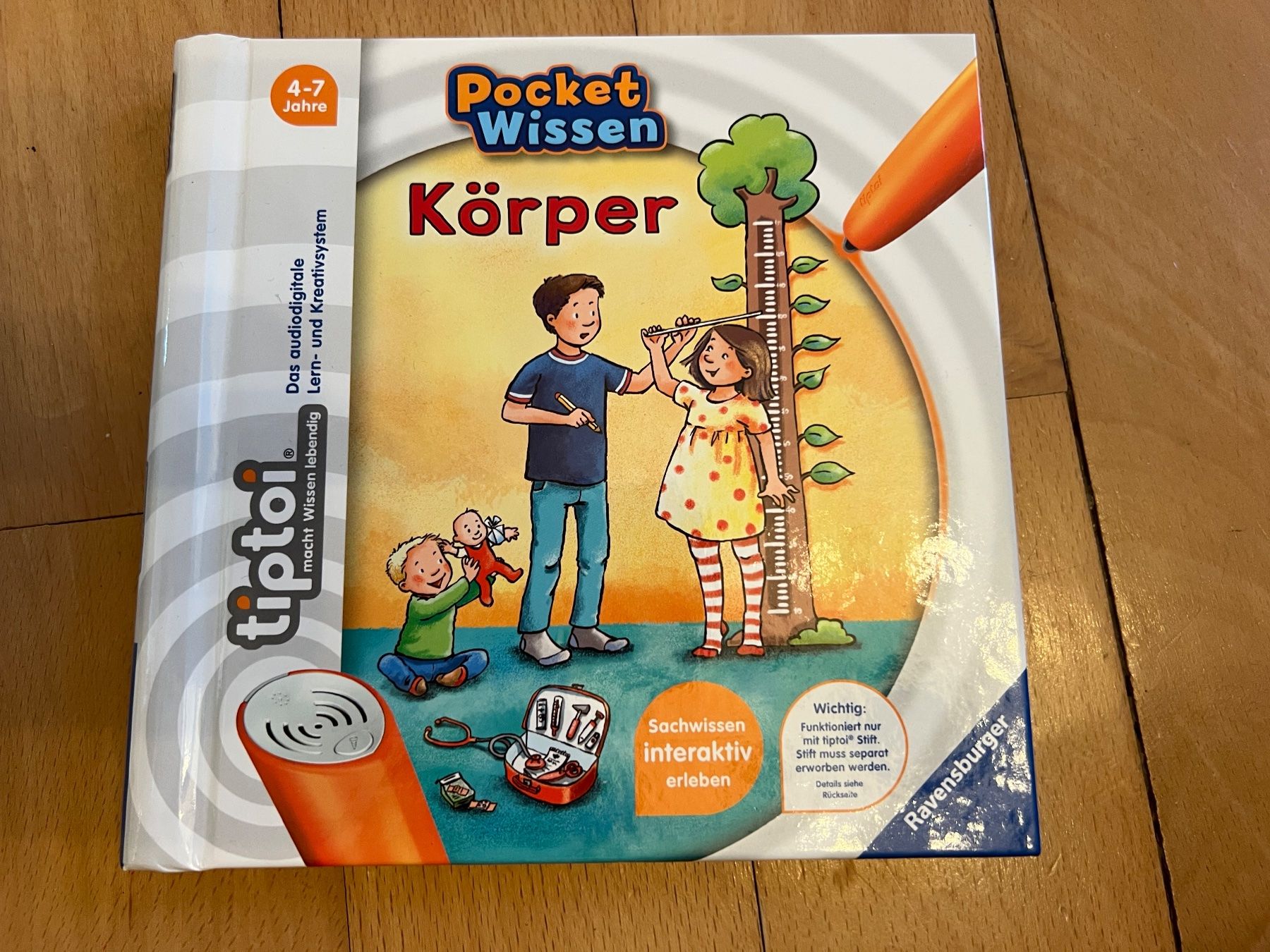 Audiolibri: Tiptoi  Buch Pocket Wissen Körper – Usato da Zürich venduto da Claudia2206