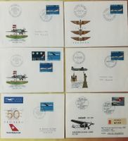 6 Flugpostbriefe
