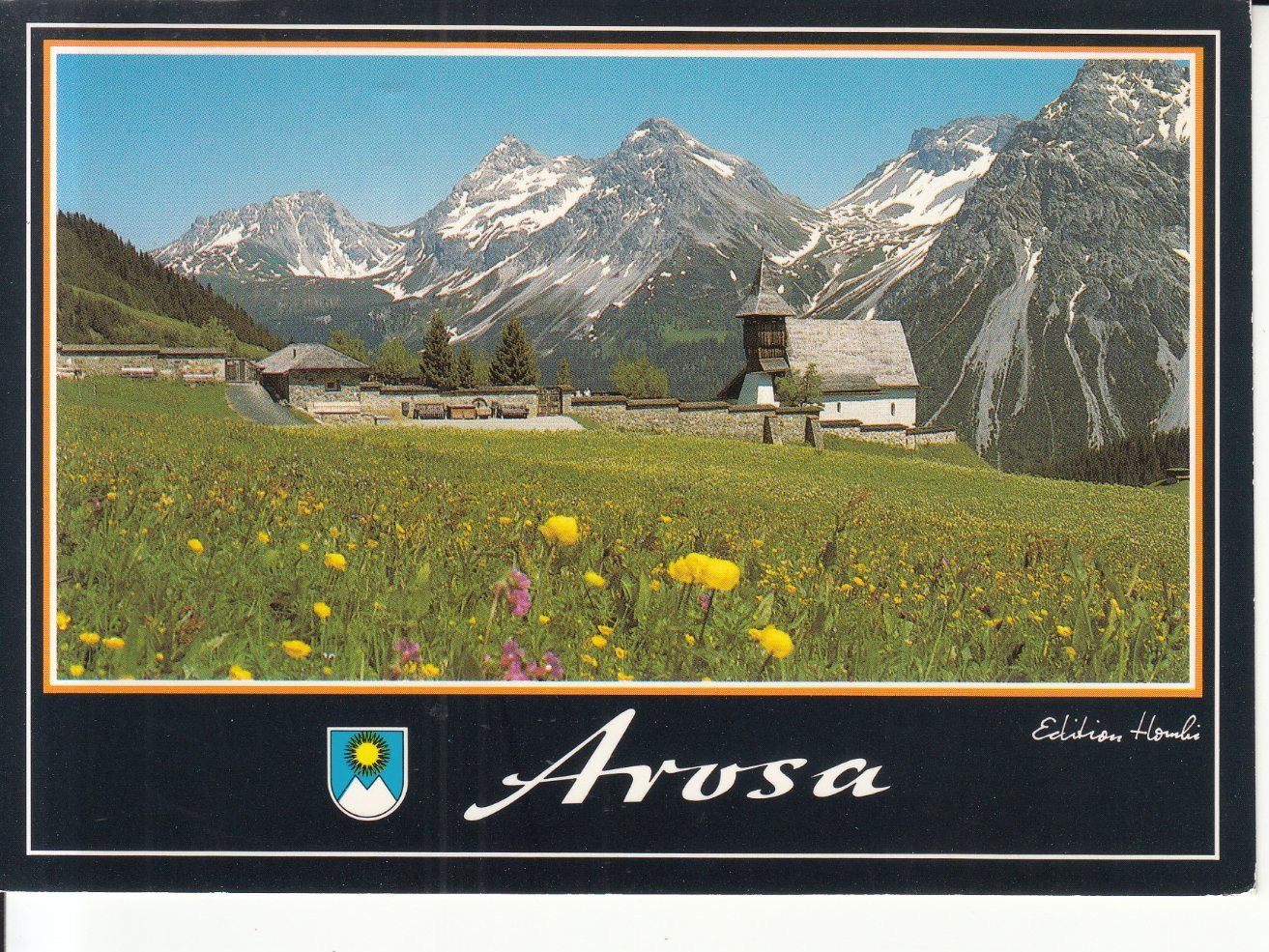 Cartoline postali: Arosa 1995 – Usato da Bürglen TG venduto da StampGraf