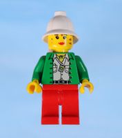 Lego minifigur Miss Gail Storm / Pippin Reed - Green Open Sh