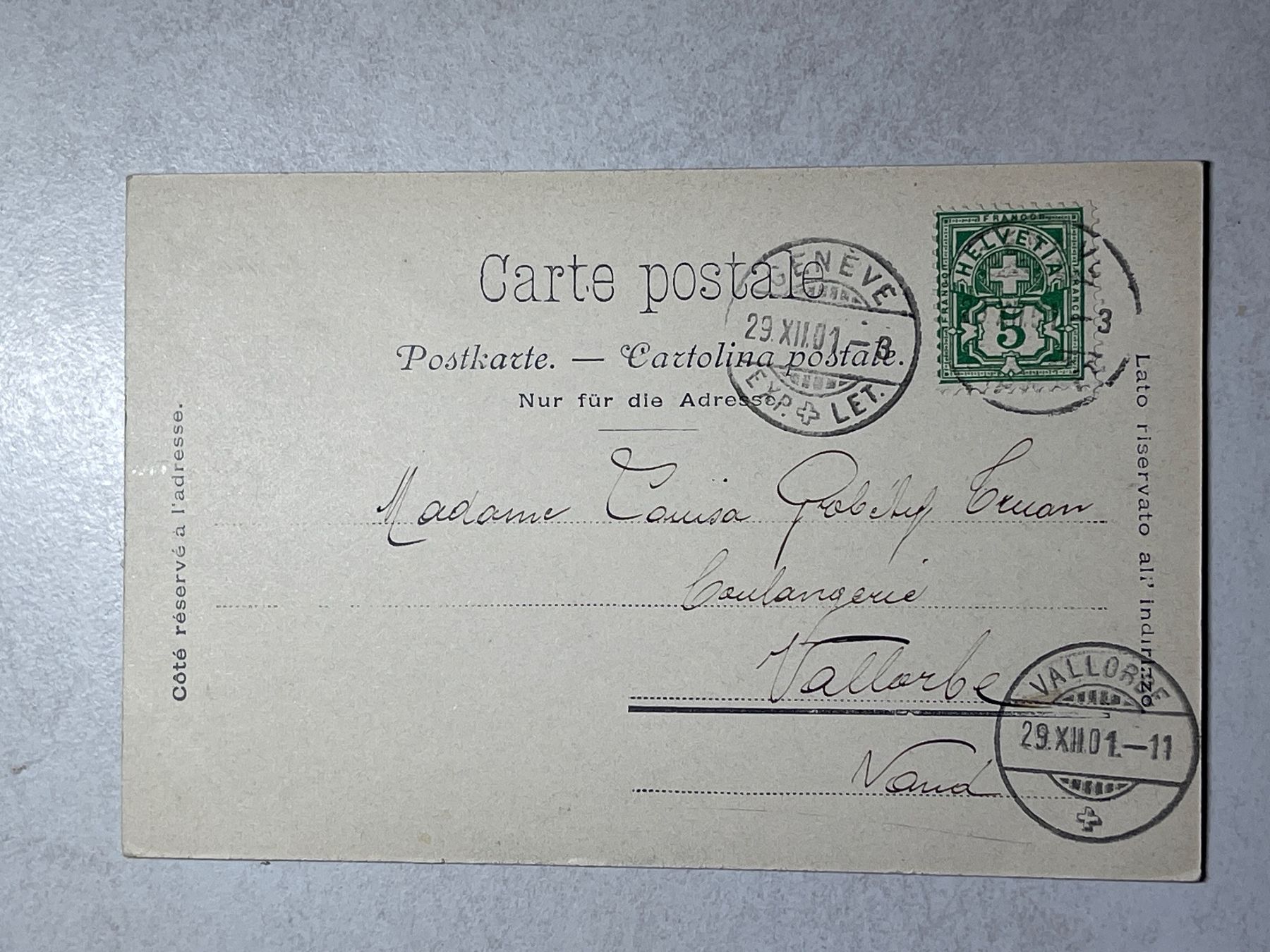 Cartes postales: Alte Ansichtskarte Genf Kathedrale St-Pierre – D'occasion à Strengelbach par Aschatan5 1