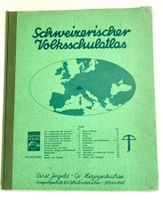 Schweizer Volksschulatlas, 7.Auflage, Ernst Ingold, alt