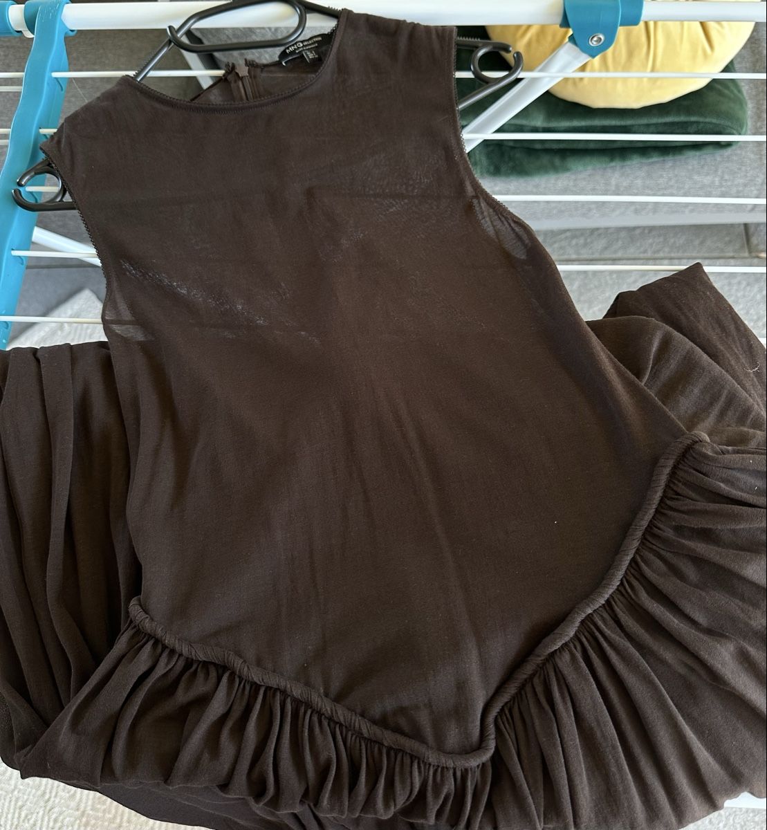 Mango Kleider: Kleid dunkelbraun Grösse S MNG SELECTION – Neu (gemäss Beschreibung) aus Näfels von Siljab 2