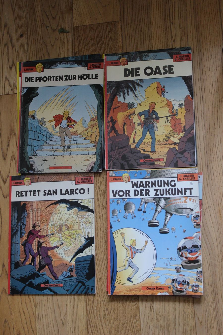 Fumetti: Comic 8 Stück Luc Frank – Nuovo (secondo la descrizione) da Zürich venduto da Lardoni 2