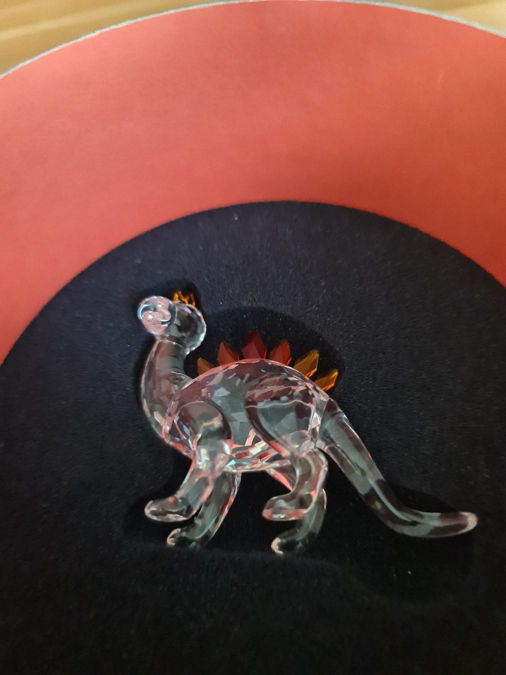 Swarovski Statuette: Swarovski Figur Dinosaurier Originalverpackt  – Usato da henau venduto da Rockj 3