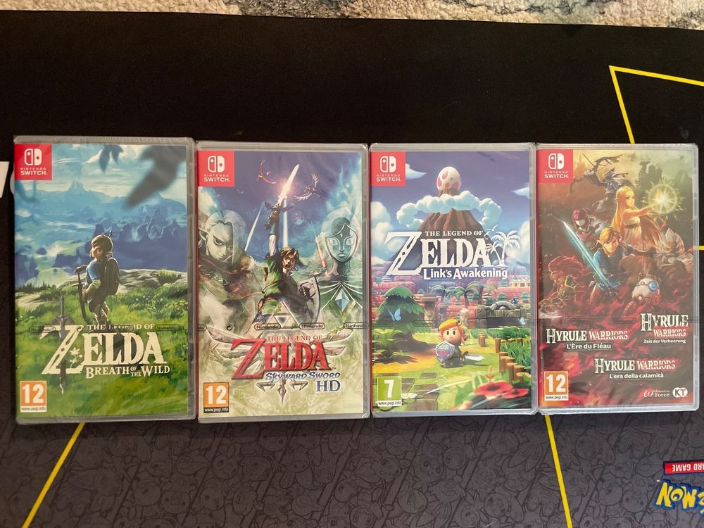 Nintendo Switch Zelda Spiele Bundle NEU Kaufen auf Ricardo