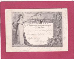 Deutschland Fürth Sängerbundfest 1898