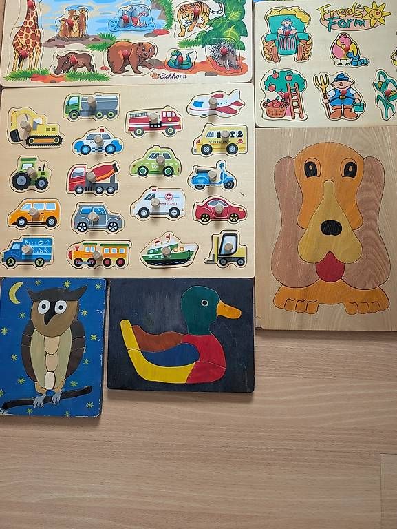 Puzzles: Holzpuzzle divers 7 Stück  – Gebraucht aus Effretikon von sar_x7yl 1
