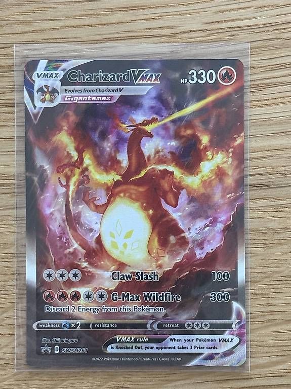 Pokémon Carte collezionabili: Pokémon - Charizard Vmax EN Promo – Usato da Muttenz venduto da Pokefabi_7