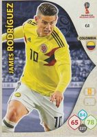 FIFA WORLD CUP RUSSIA 2018 Adrenalyn XL 061 JAMES RODRIGUEZ