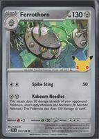 POKÉMON / Ferrothorn / 30th Celebration / Holo 🇺🇸