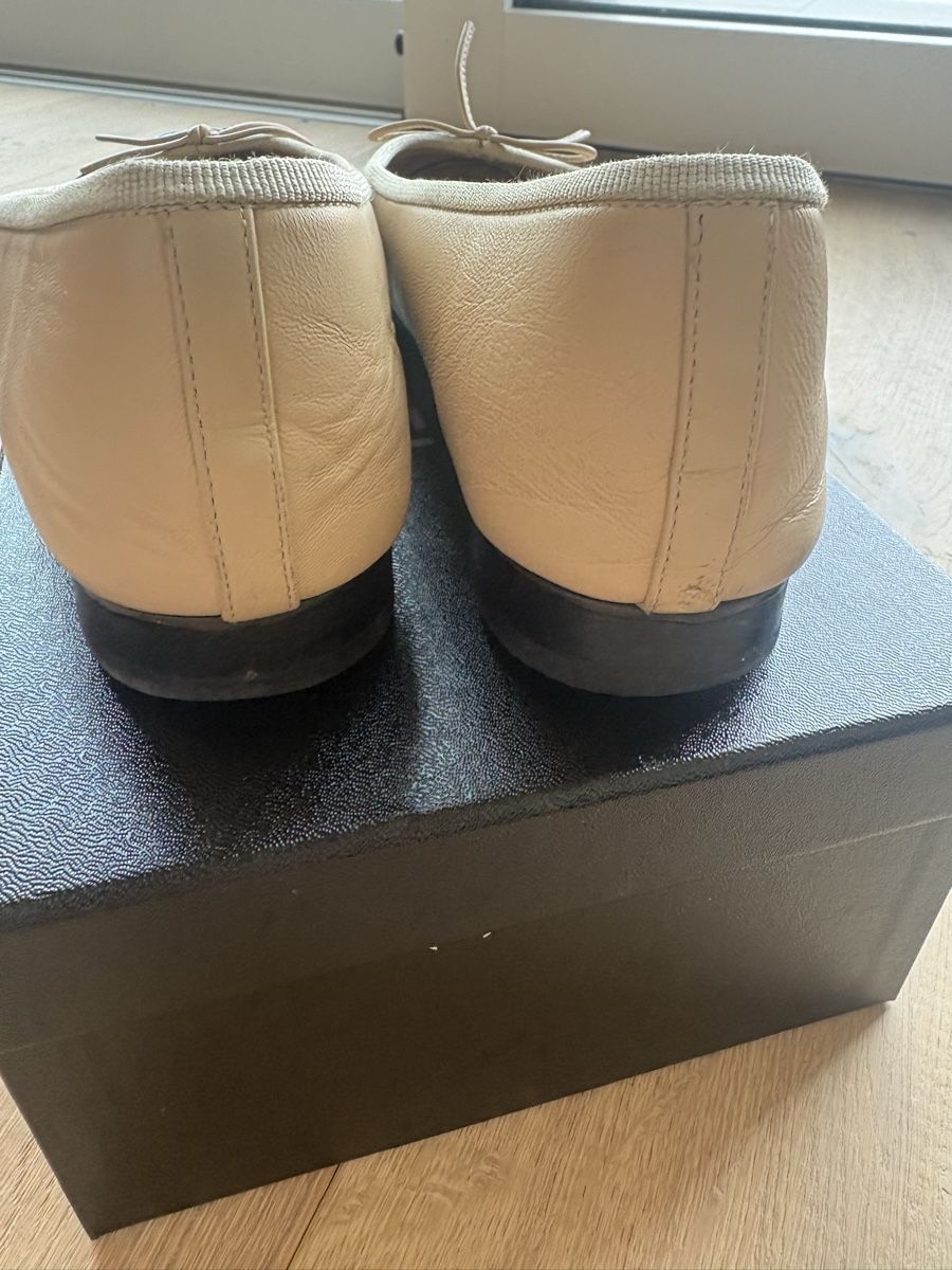 Chanel Scarpe da donna: Chanel Ballerinas Beige & Black, Size 38, Authentic – Usato da Zürich venduto da Theblondesalad 3
