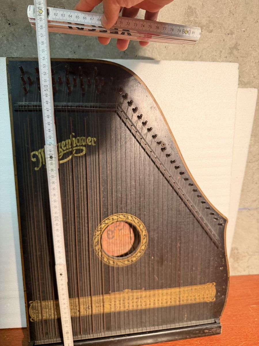 Strumenti musicali: Antique Concert Zither – Usato da Lausanne venduto da artnouveau04 5