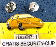 FIAT OUPE 1993 AUTO PIN GLASIERT MIT SECURITY-CLIP VINTAGE