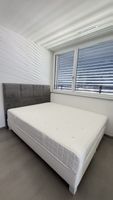 Boxspringbett 160 × 200 cm, NP über CHF 1’370, kaum benutzt