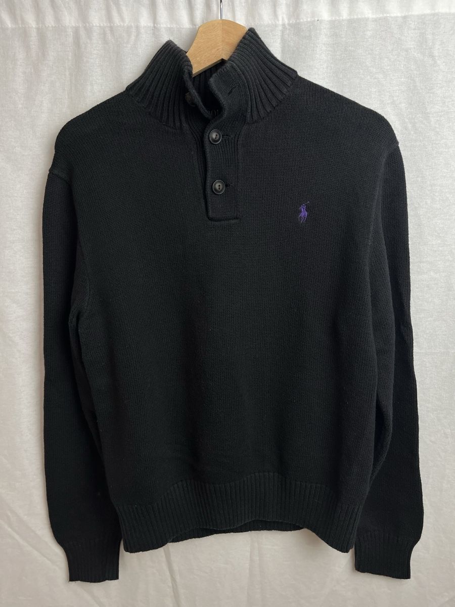 Ralph Lauren Pullover & Sweatshirts: Pull col montant noir Ralph Lauren  – Neu (gemäss Beschreibung) aus Les Avanchets von lunedeneige.shop