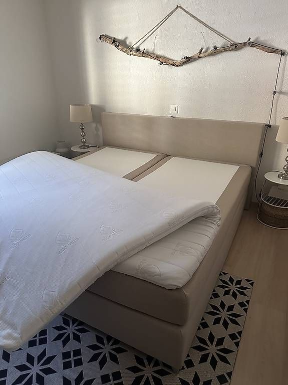 Beliani Letti: 2 lits Boxspring 180 x 200 beige & gris anthracite – Usato da Cries (Vollèges) venduto da Sandrine.LACOUR 1