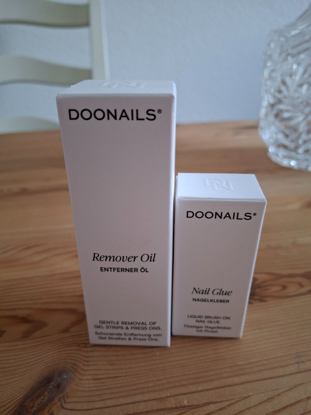 Unghie finte: Doonails - kleines Paket - Kleber - Entferner - Stripes P2 – Nuovo e nell'imballaggio originale da Bern venduto da babyboomnursery