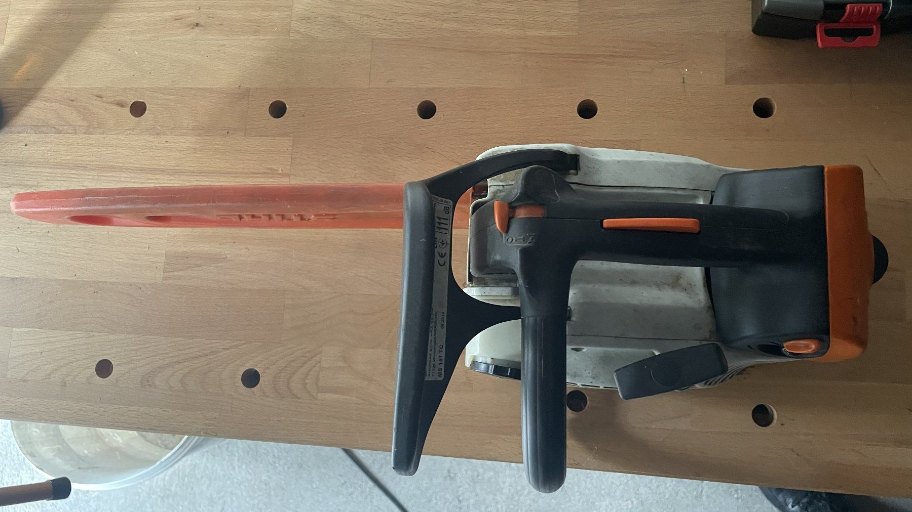 Stihl Seghe: Tronçonneuse  STIHL MS 151 TC – Usato da Cottens FR venduto da Croque-mitaine 1