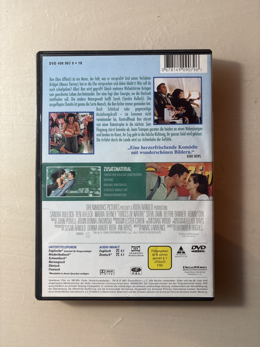 Tutti i DVDs: Auf die Stürmische Art – Usato da Ruswil venduto da Slivio_ 1