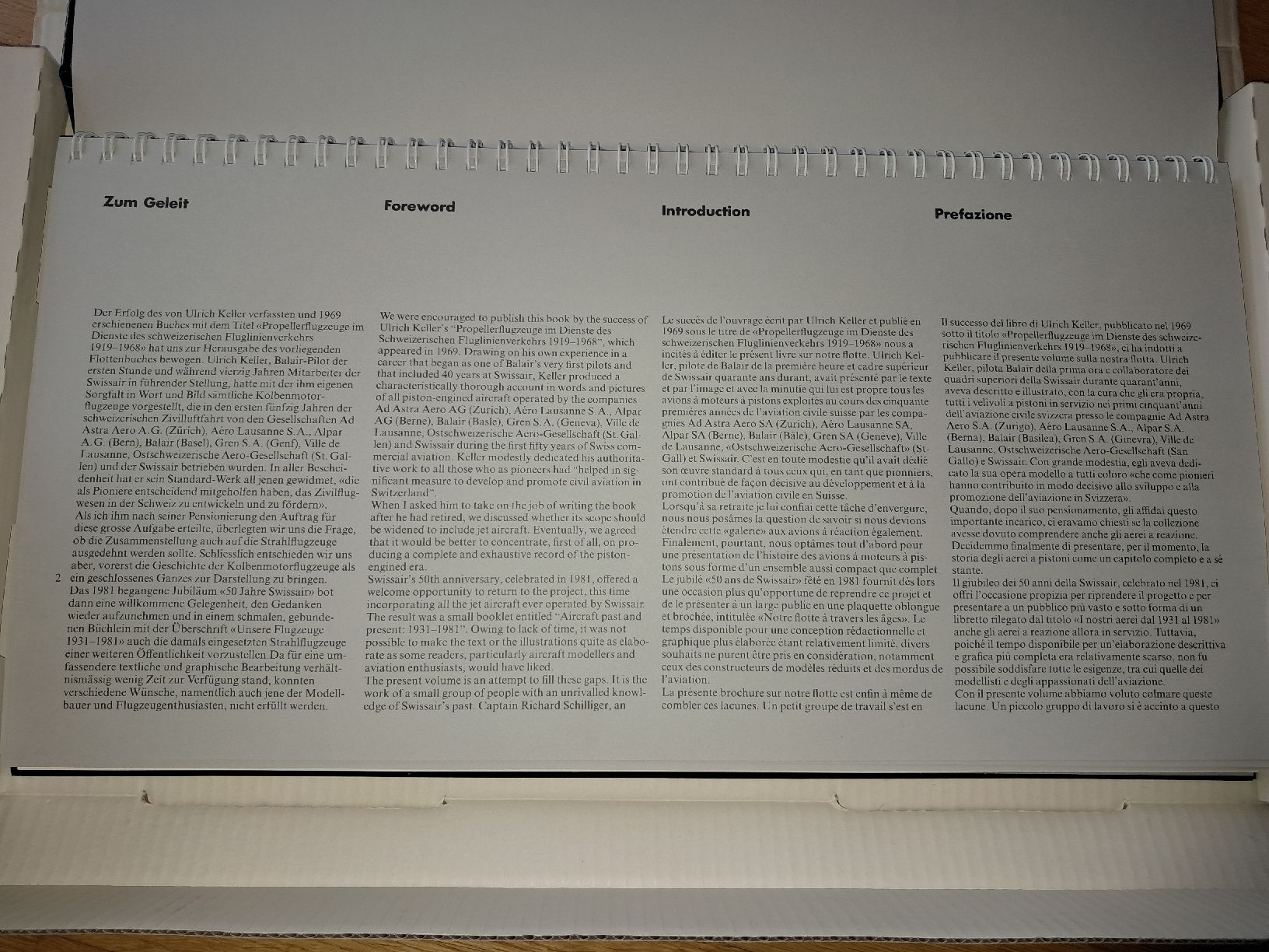 Libri: Swissair Zeitdokument – Nuovo e nell'imballaggio originale da Dintikon venduto da Kamelsammler 3