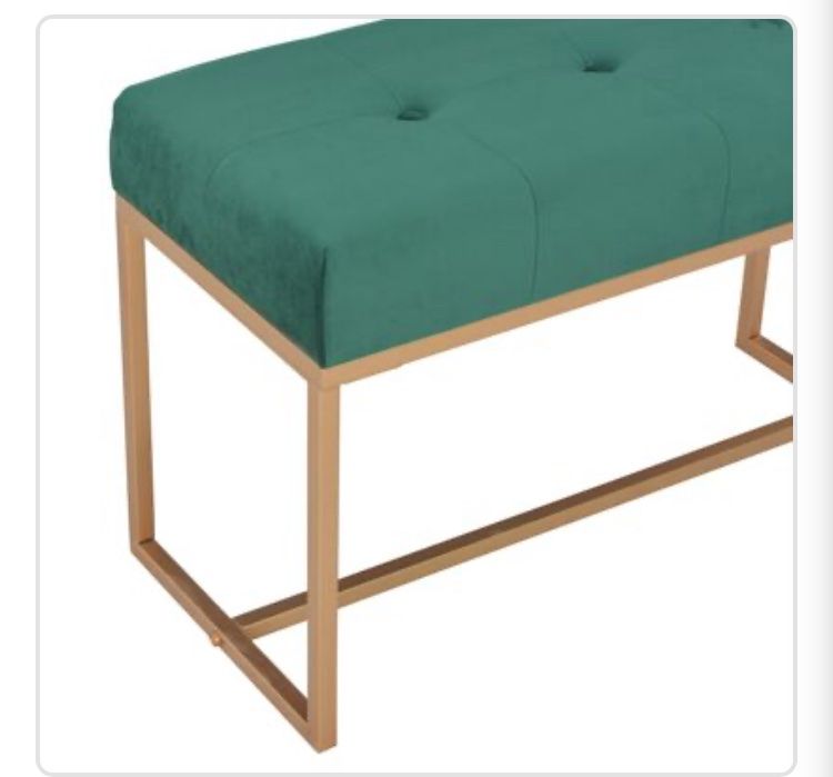 Panchine: Bank 80 cm Grün Samt – Nuovo (secondo la descrizione) da Seelisberg venduto da honza.toegel 1