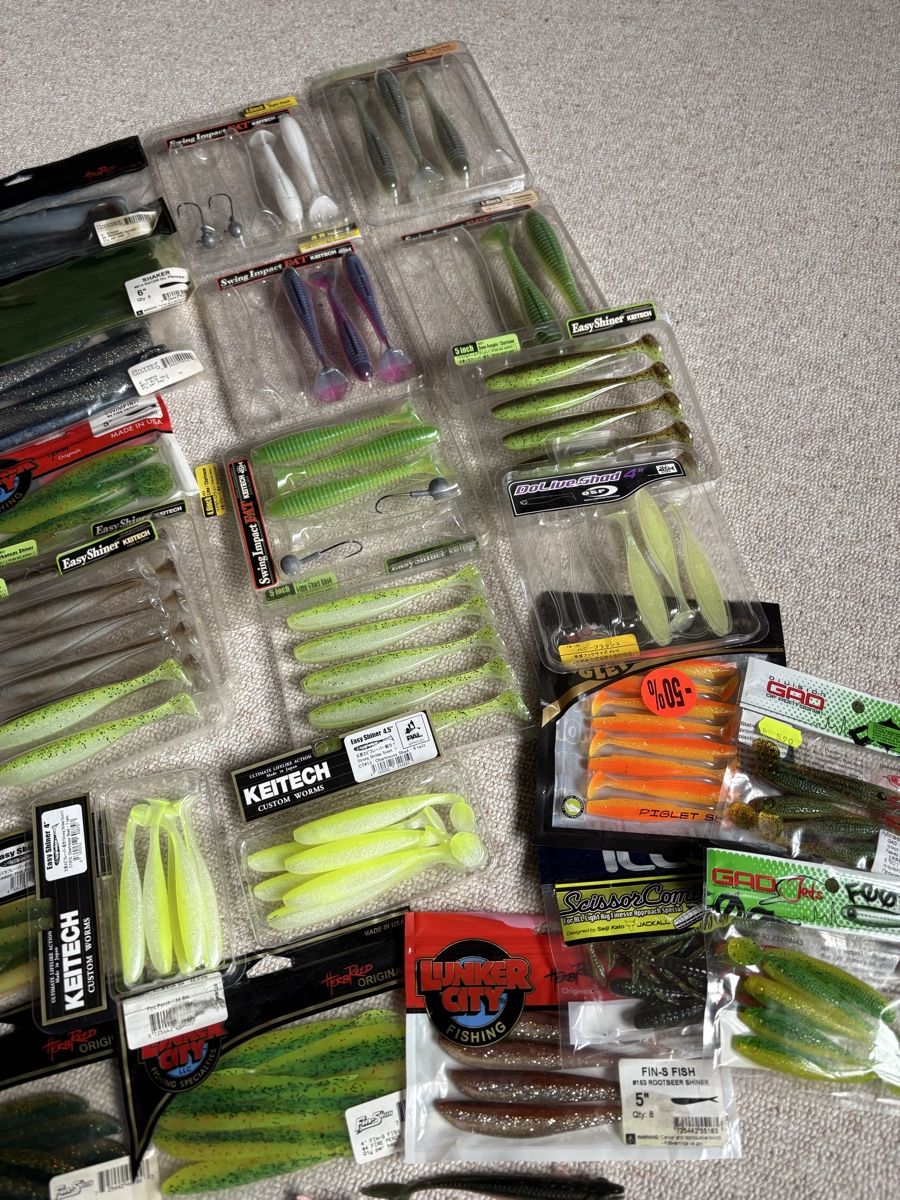 Köder: Hecht Zander Gummifisch Set – Gebraucht aus Murgenthal von IceXcube 3