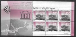 Kleinbogen 1137 Monte San Giorgio ** 7.9.2004