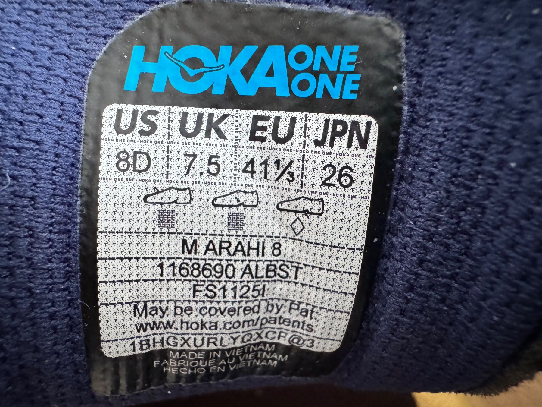 Hoka One One Scarpe da uomo: Hoka Schuhe Gr. 41.5 – Usato da Frauenfeld venduto da max11116 5