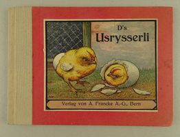 D’S USRYSSERLI, BILDERBUCH