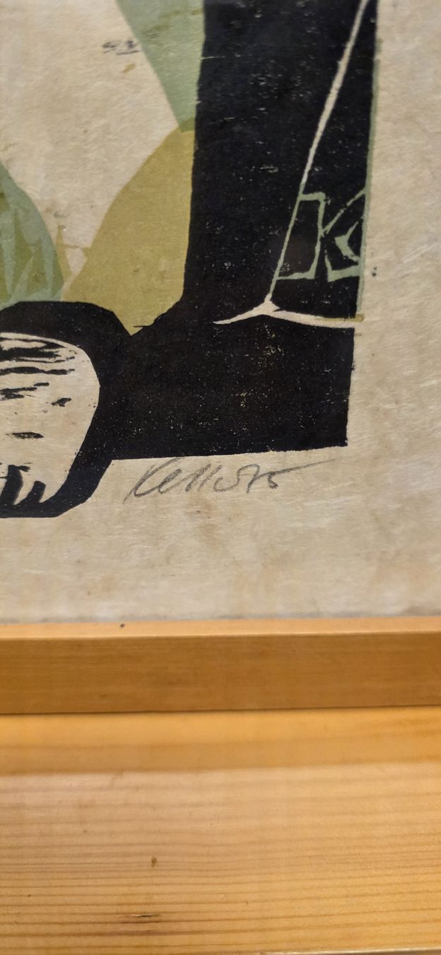 Xilografie: Original Holzschnitt gerahmt. – Usato da Wittenbach venduto da gruezi-schwiz 1