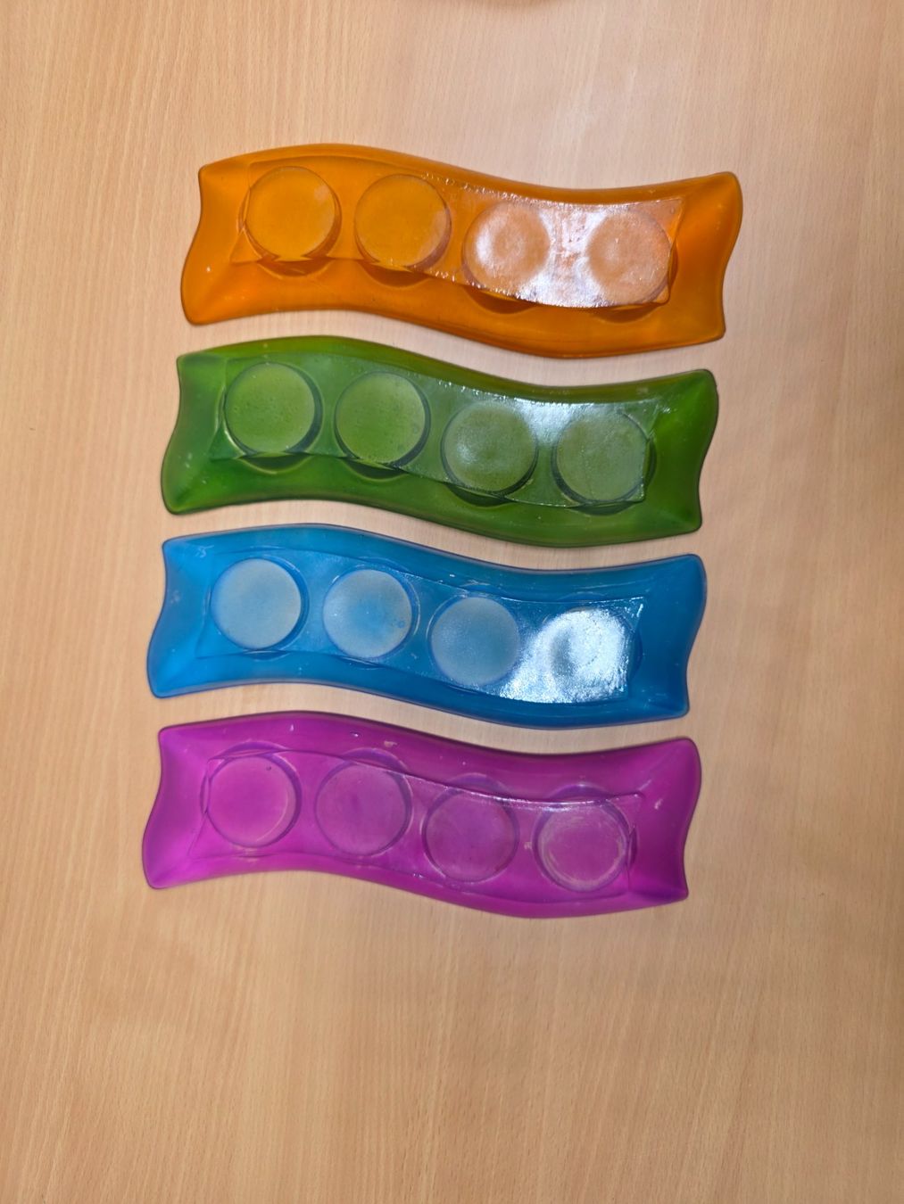Kerzenständer: Teelichthalter aus Glas (4 Stk) – Gebraucht aus Nebikon von Japostyle 1