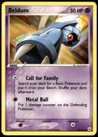 Beldum 54/101 Pokémon EX Hidden Legends