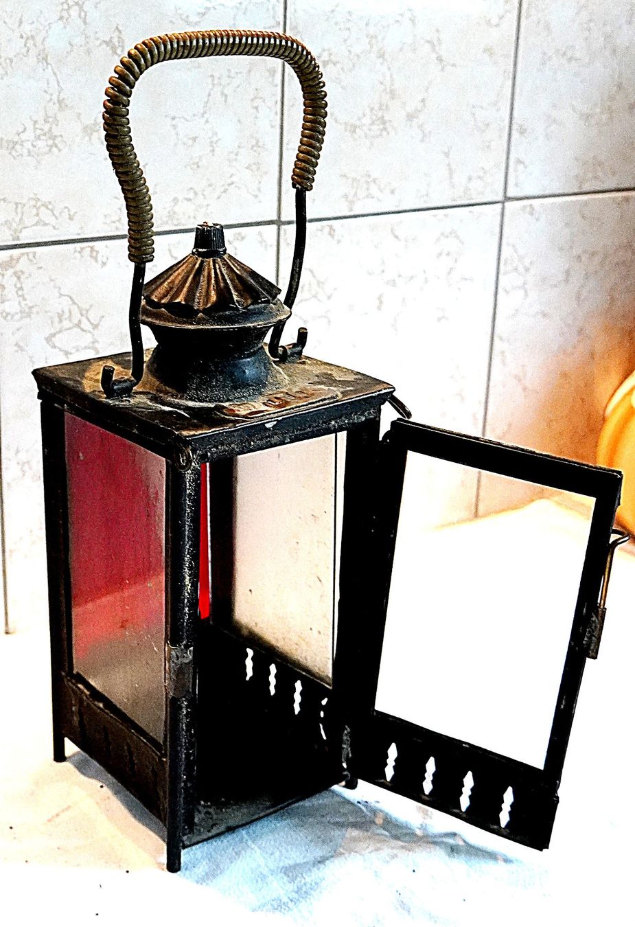 SBB/CFF/FFS Lampade: Alte SBB Karbidlampe Bahnlampe Laterne – Usato da Baar venduto da 2cvbaar 2