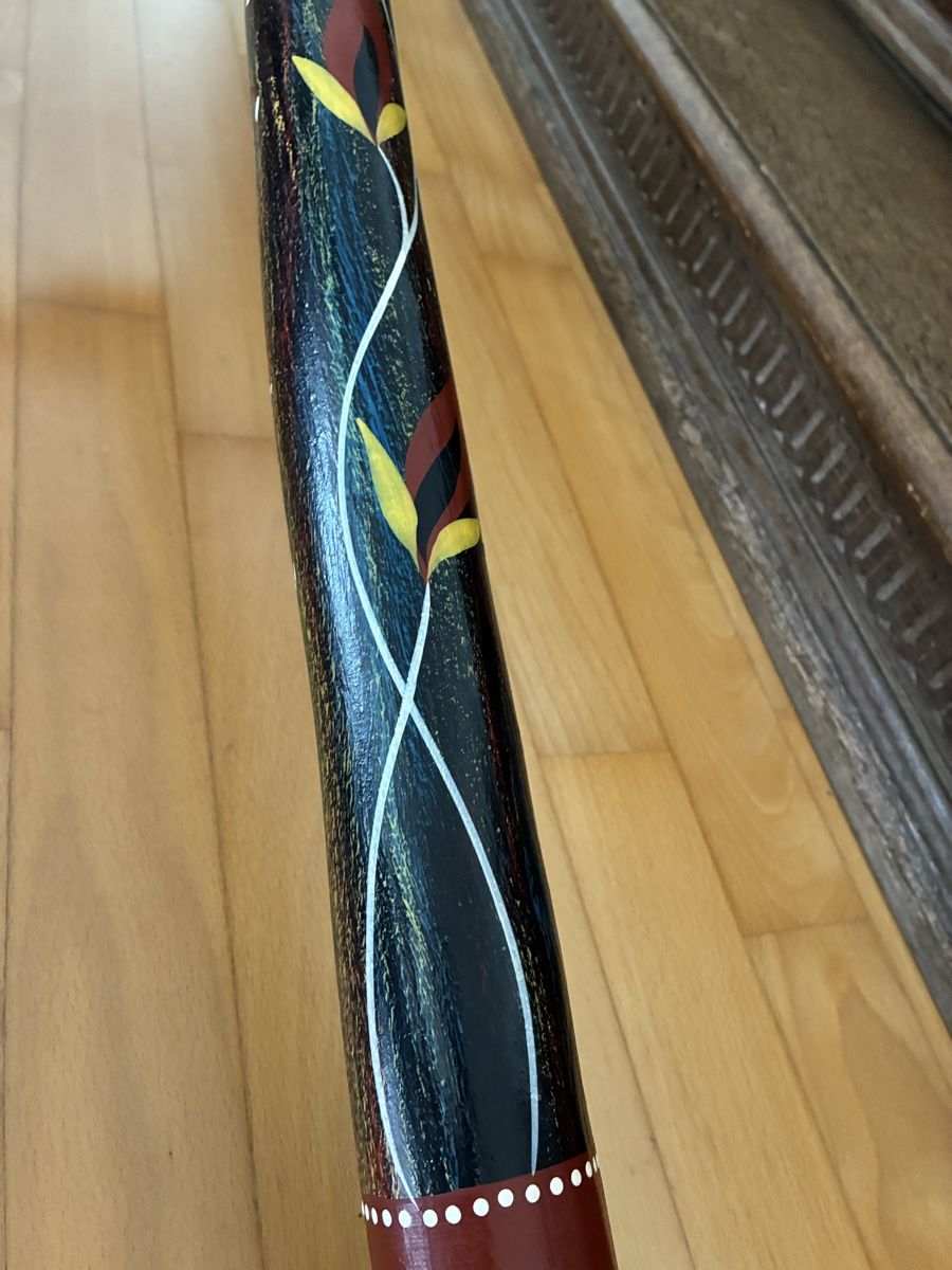Strumenti musicali: Handbemaltes Didgeridoo – Usato da Uetikon am See venduto da marekka 7