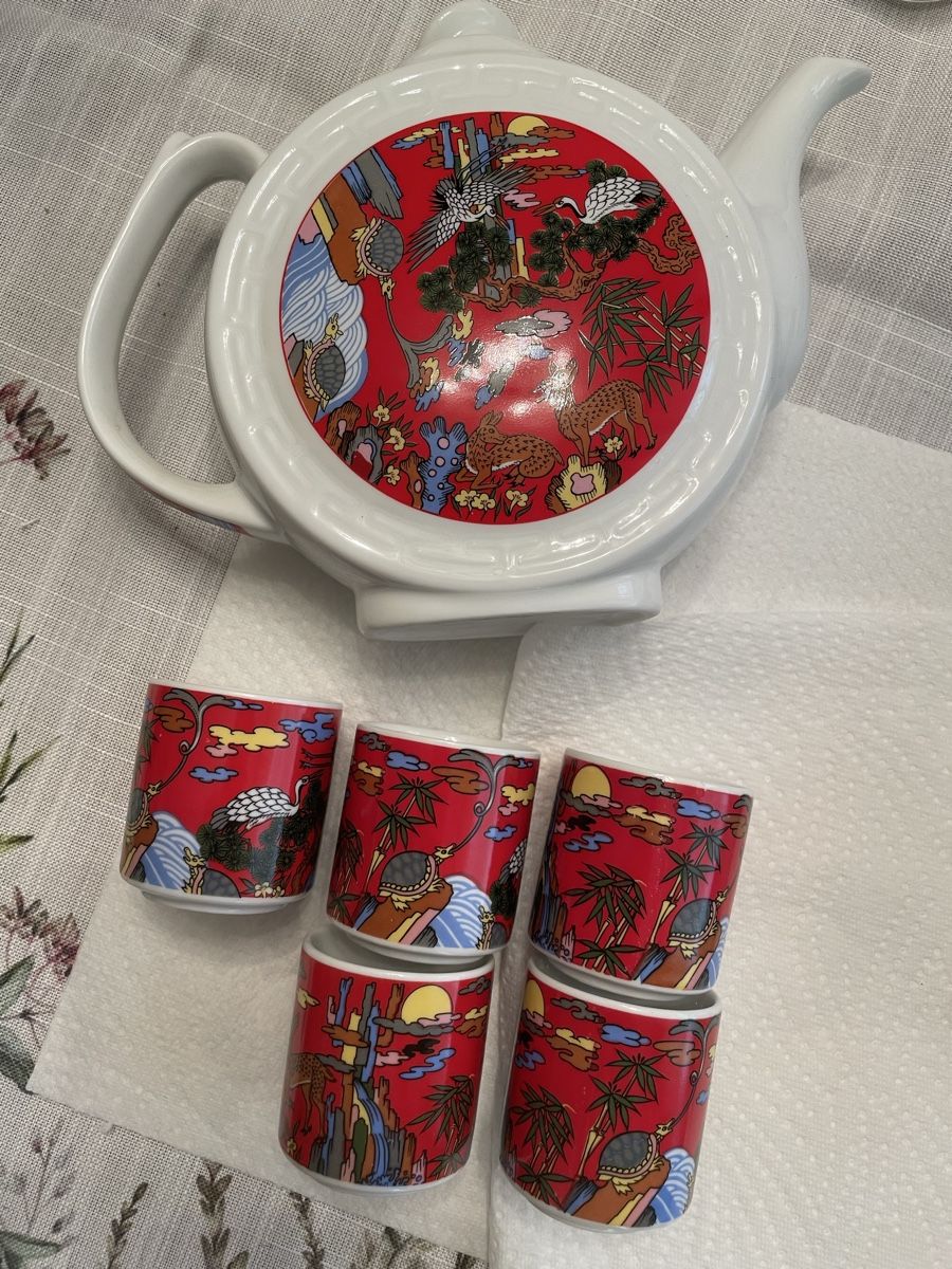 Services de table: Koreanisches Keramik Sake/Teeset – D'occasion à Baden par CeDe22