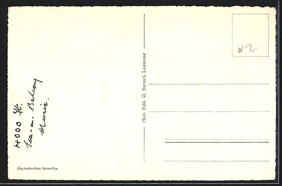 Cartoline postali: AK Villars, Villars-Palace Hotel – Usato da Berlin venduto da bartko-reher 1