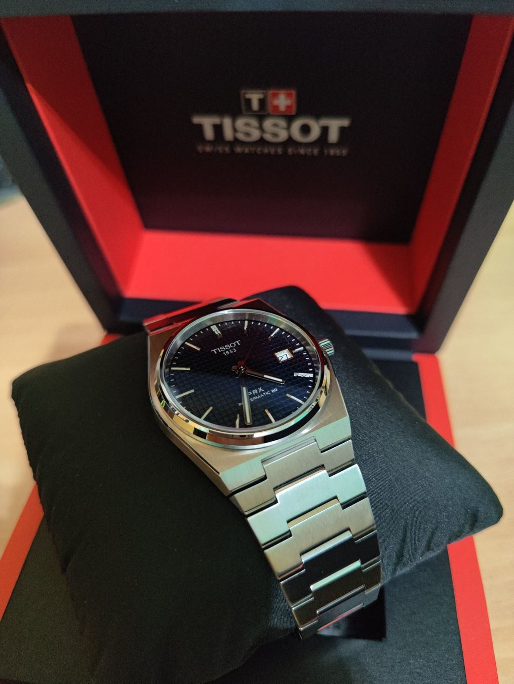 Tissot Uhren: Tissot PRX Powermatic 80 Automatic Blue Dial – Gebraucht aus Zürich von Caeirop 6