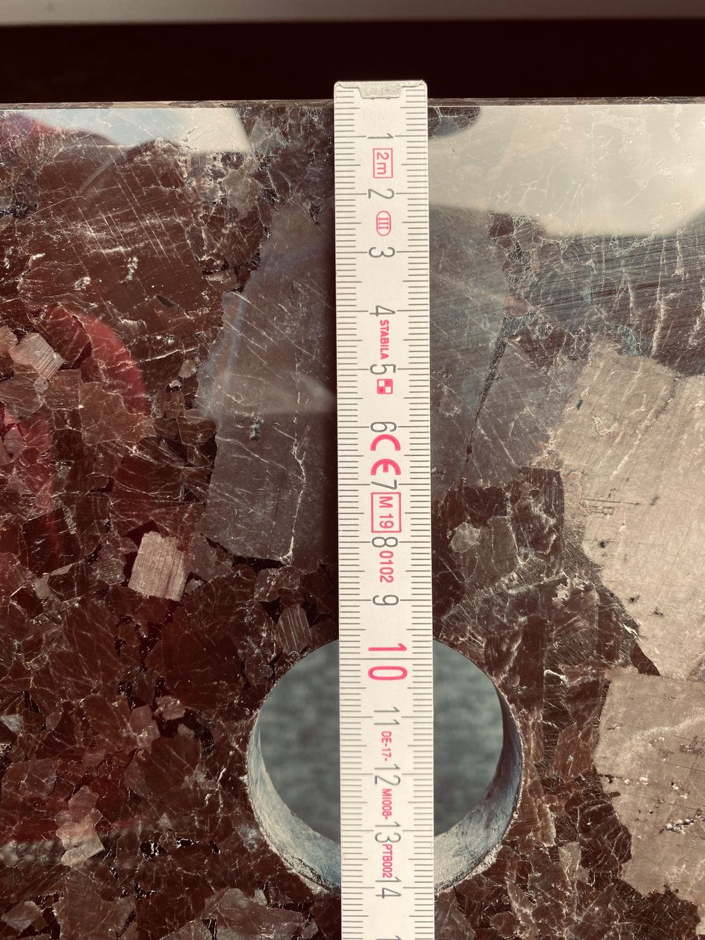 Tavoli: Tisch mit polierter Granitplatte 100x200cm – Usato da Horgen venduto da StudioSferaAG 4