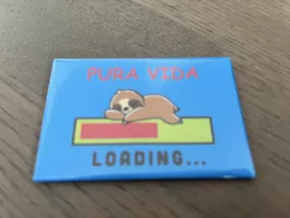 Magnet Pura Vida Faultier "Loading..."