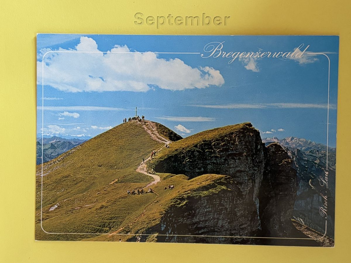 Cartes postales: AK von Bregenzerwald / Diedamskopf – D'occasion à Rümlang par Kartenpost1