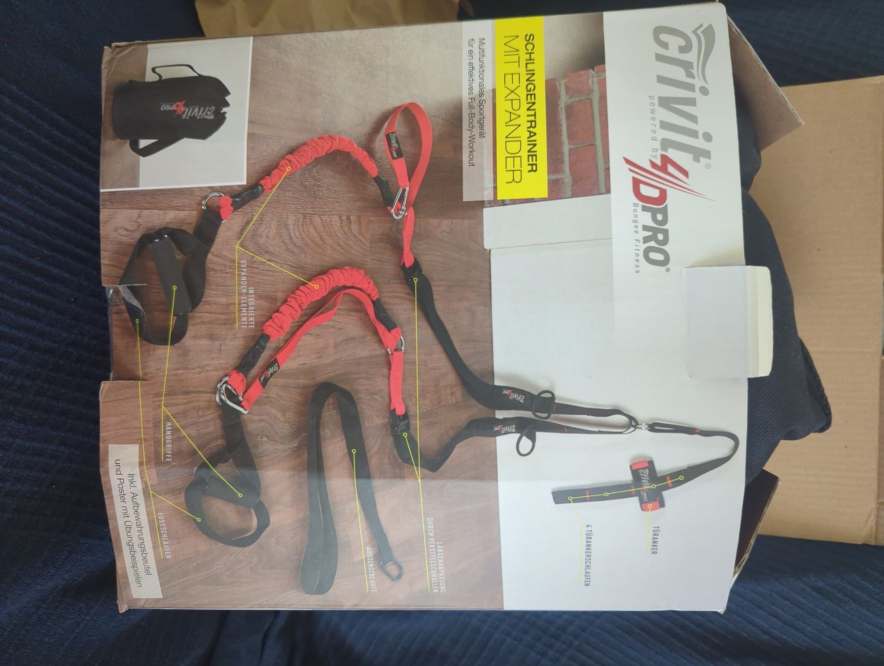 Hometrainer: Schlingentrainer mit Expander, Neu! – Usato da Bülach venduto da alex_raul