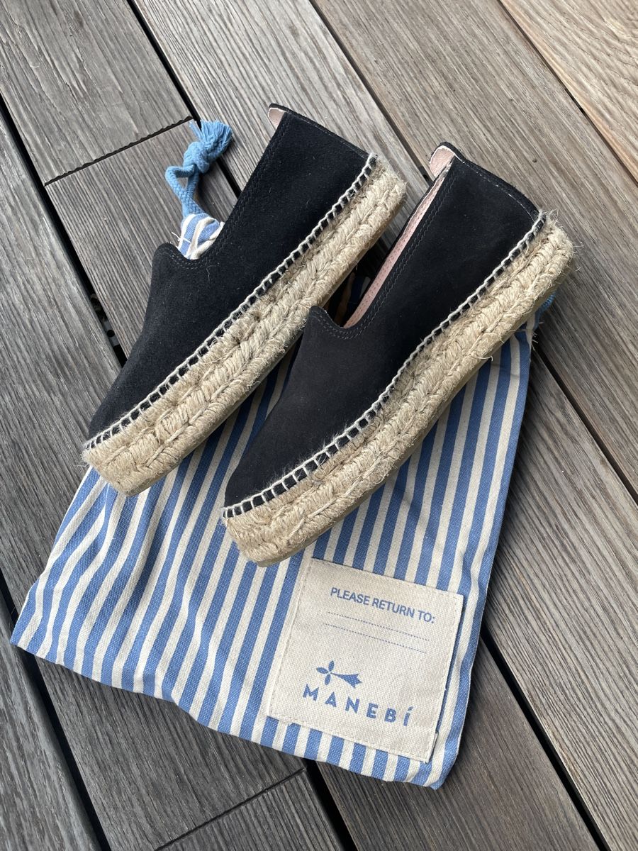 Damenschuhe: Manebi espadrilles Sommer 39 Schwarz  – Gebraucht aus Zürich von t8w_gf5y