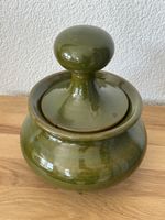 Grosse vintage Keramik Dose Deckel signiert André Freymond