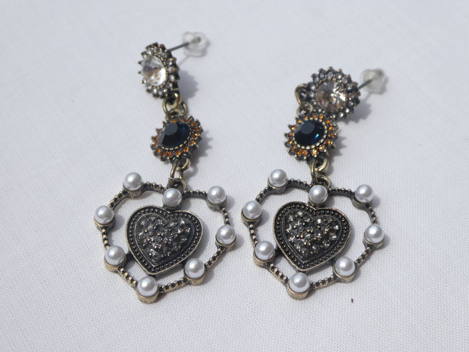 Ohrringe & -stecker: Retro Hänge-Ohrstecker, Modeschmuck / NEU – Neu (gemäss Beschreibung) aus Gattikon von kaandooh