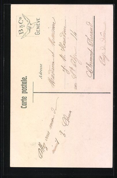Cartoline postali: Schweizerin im Trachtenkleid mit Blumen – Usato da Berlin venduto da bartko-reher 1