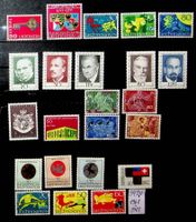 LIECHTENSTEIN SÉRIES TIMBRES NEUFS** 1968-9. LBH 34.20/ S129