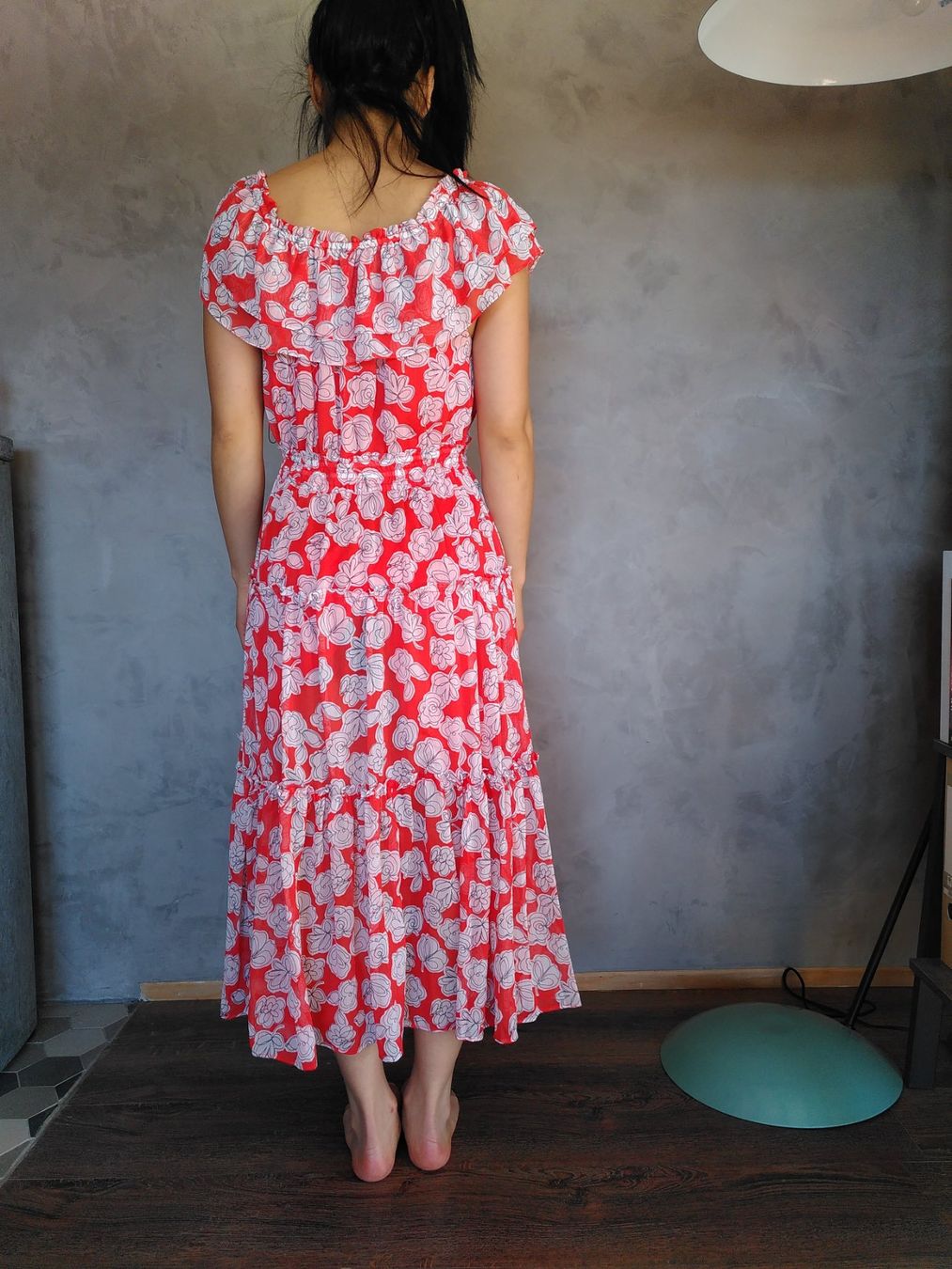 Tommy Hilfiger Vestiti: Robe fleur longue Tommy Hilfiger Taille M – Usato da Châtel-St-Denis venduto da melaimelai 2