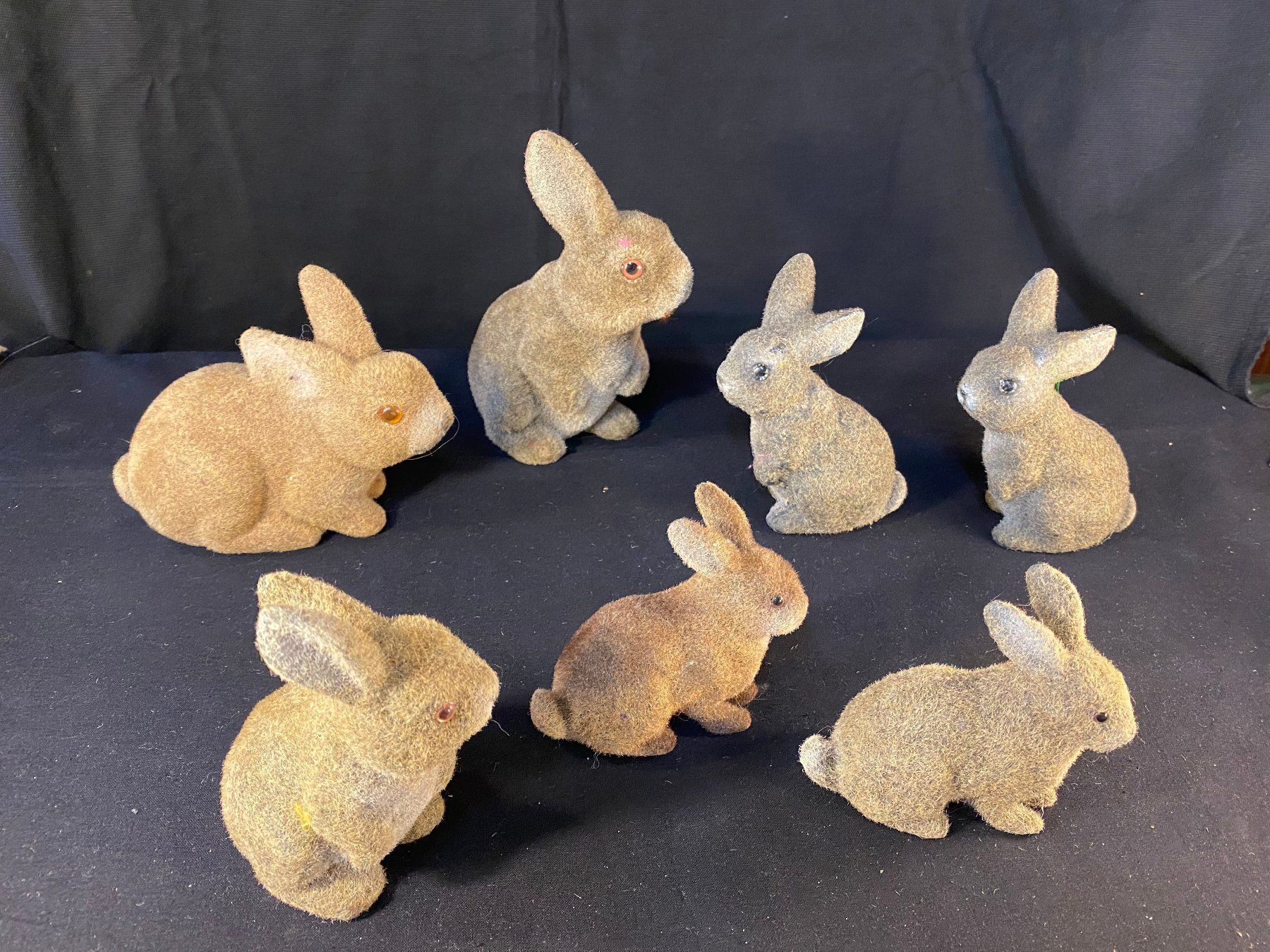 Statuette: 7 Vintage Hase / Osterhase – Usato da Schaffhausen venduto da vintageworld 6