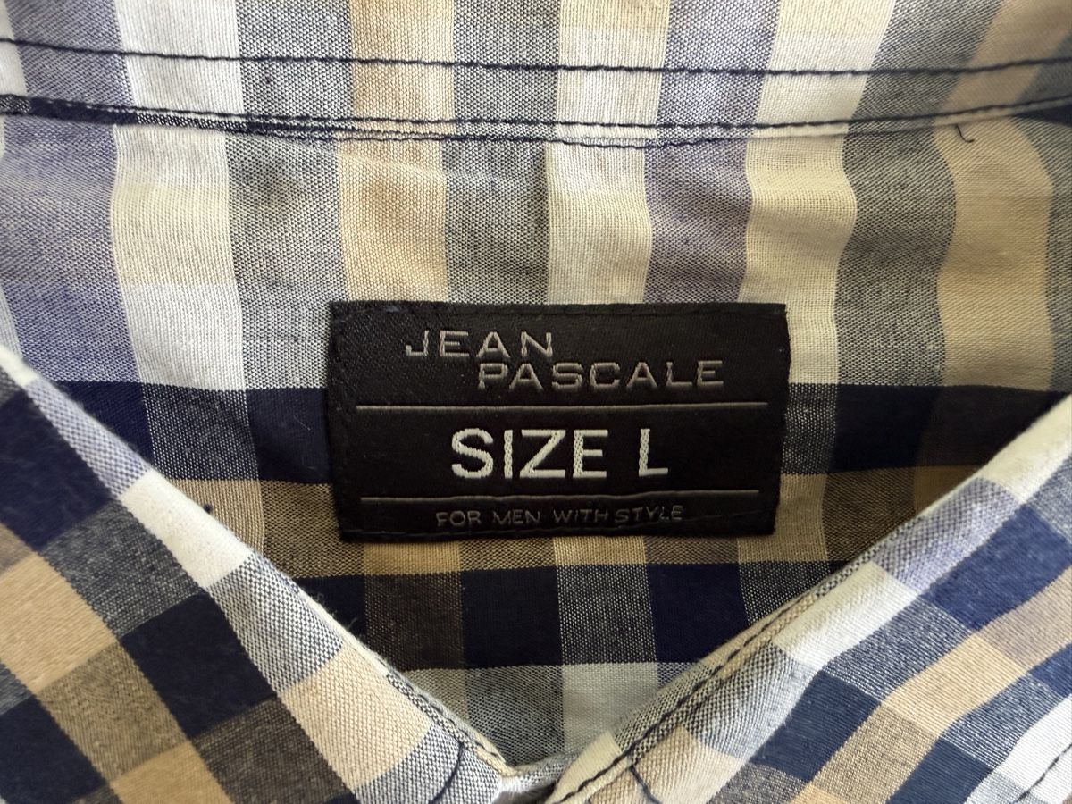Camicie: Jean Pascale Hemd Gr. L, Herren, Karomuster – Usato da Seewen SO venduto da HappyHappyHappy 2